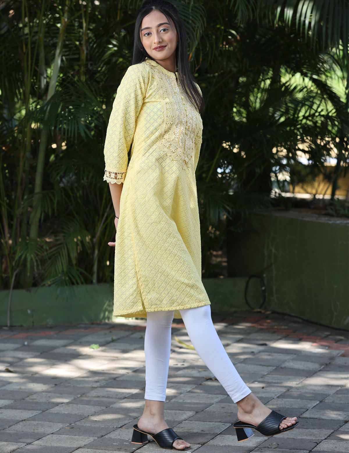 Hakoba-2 side cut kurti