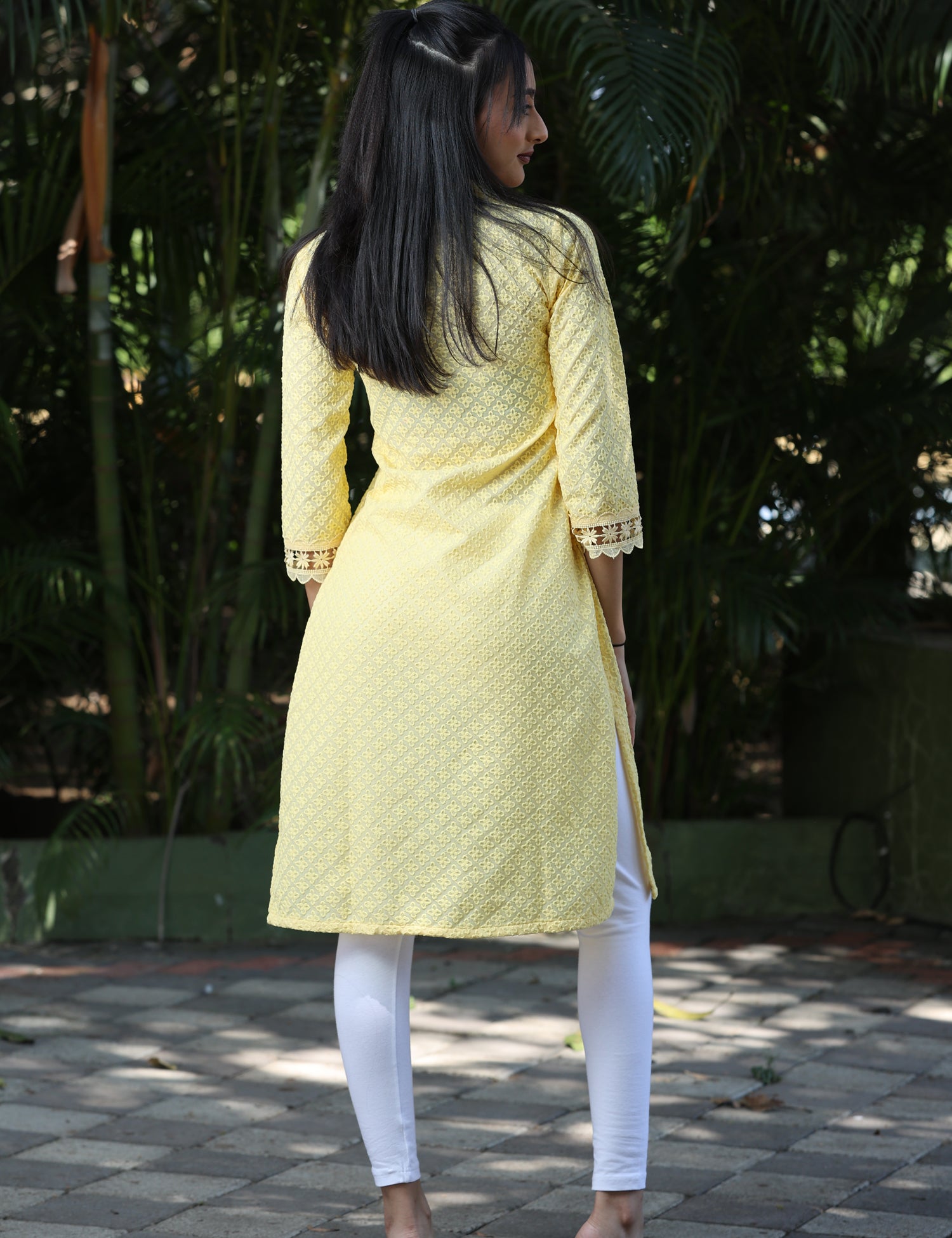 Hakoba-2 side cut kurti