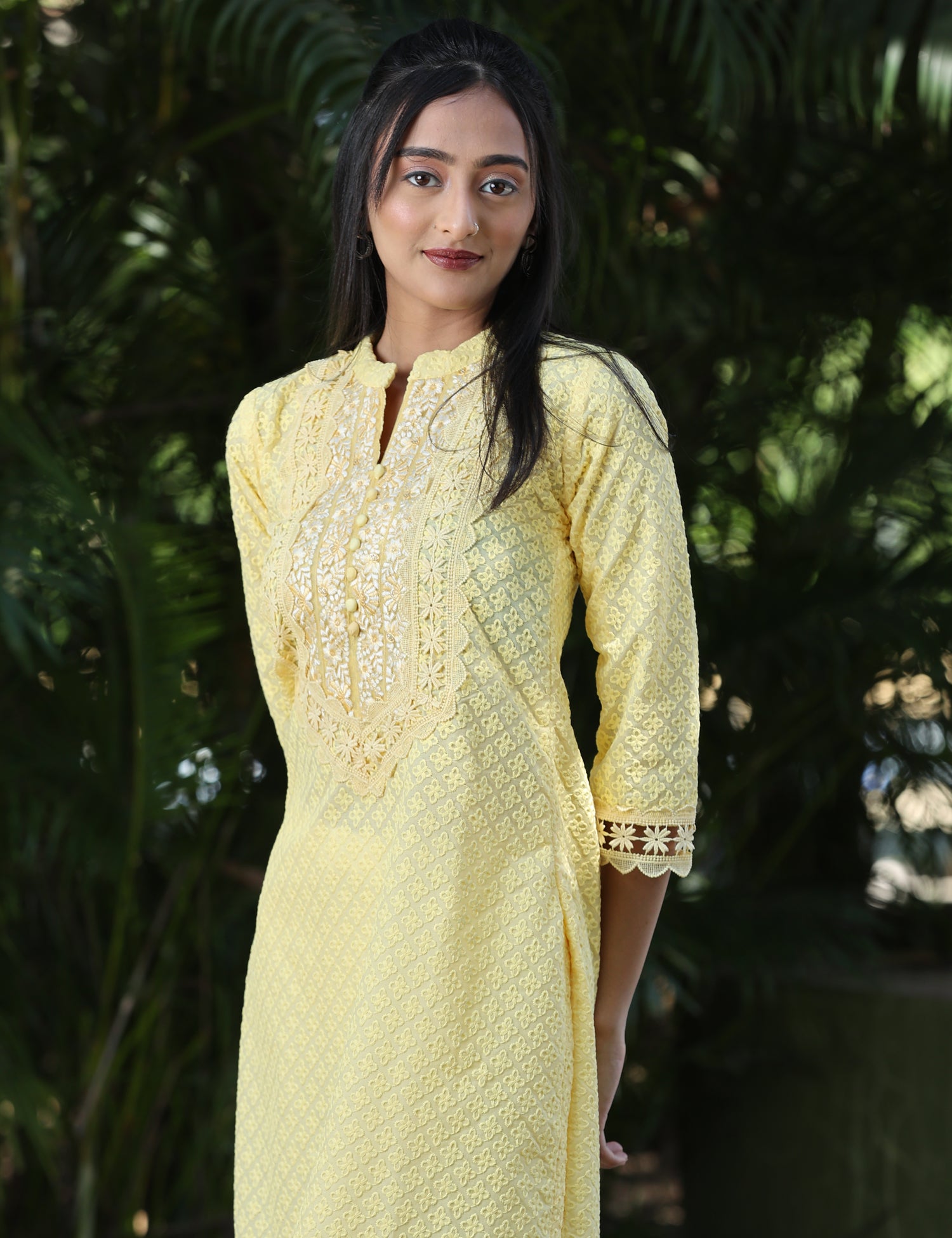 Hakoba-2 side cut kurti