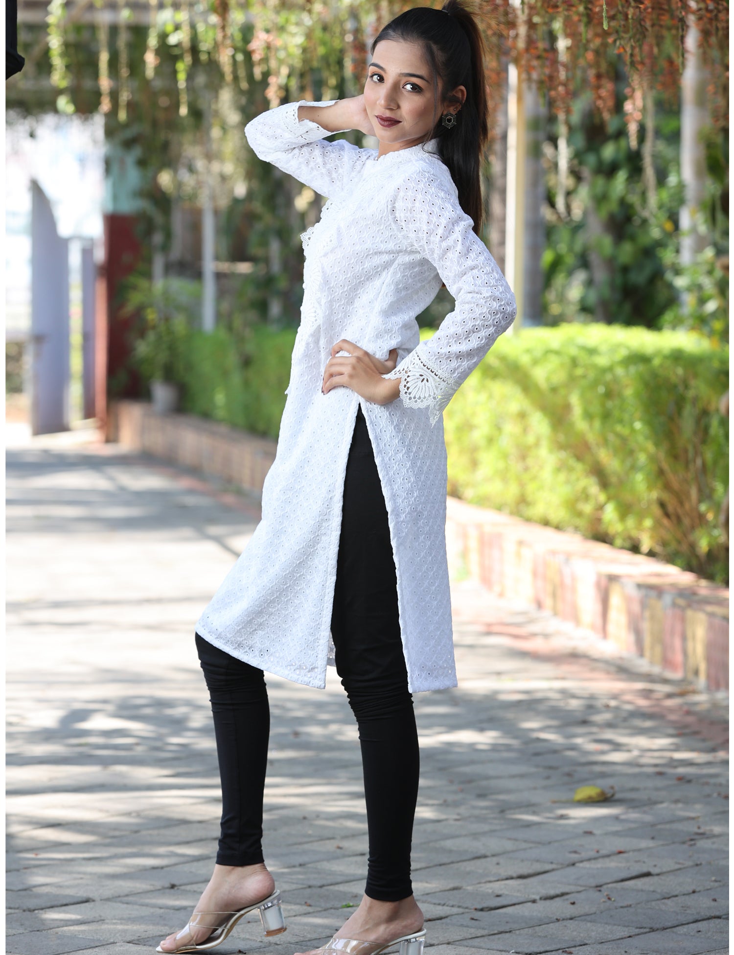 Hakoba-2 side cut kurti