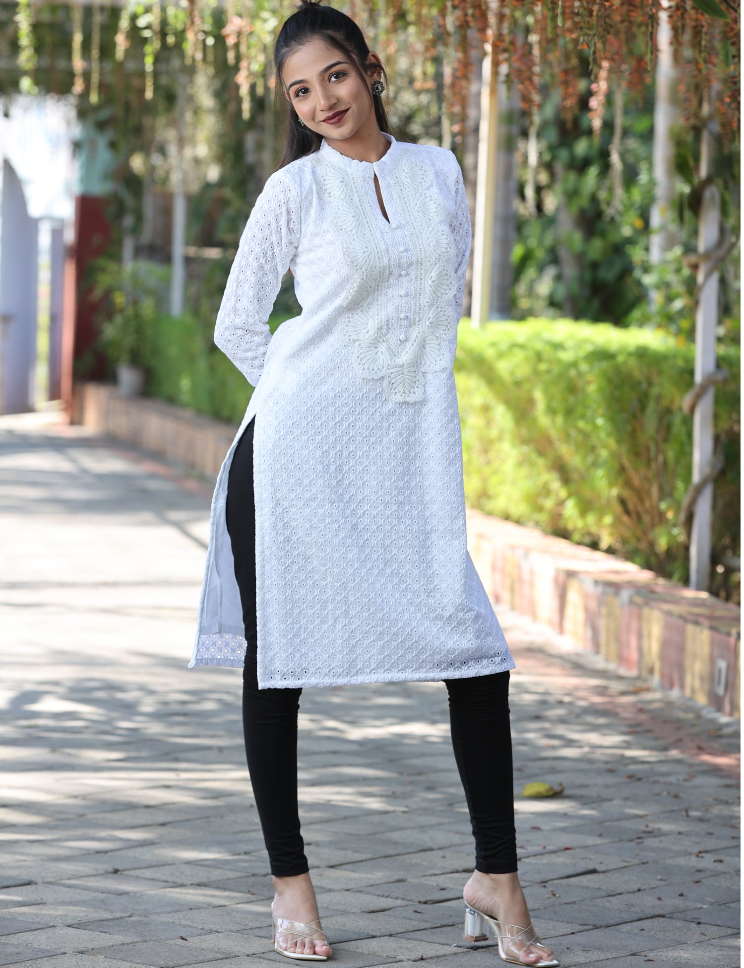 Hakoba-2 side cut kurti